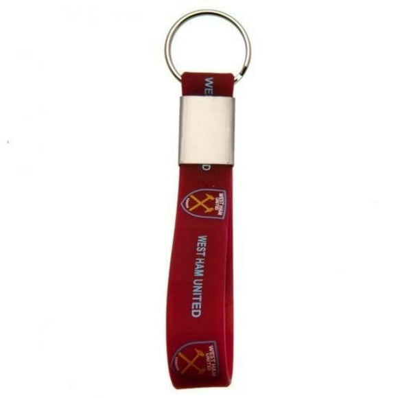 West Ham United Porte-Clés en Silicone
