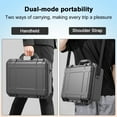 thumbnail image 4 of Rechale Hard Carrying Case for Nintendo Switch 2, Professional Deluxe IP67 Waterproof Travel Case with Soft Lining, Large Capacity Storage for Console, Pro Controller & Accessories(Black), 4 of 8