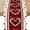 Red Hearts Valentines, variant on Plaid Love Hearts Valentines Table Runner 13 x 90 Inch, Wedding Seasonal Holiday Anniversary Decoration for Indoor Home Party