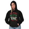 thumbnail image 3 of Christmas Santa's Helper Open Presents Hoodie Sweatshirt Women Men Brisco Brands S, 3 of 6