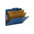 thumbnail image 4 of Smead Pressboard Classification Folders Letter Six-Section Dark Blue 10/Box 14032, 4 of 7