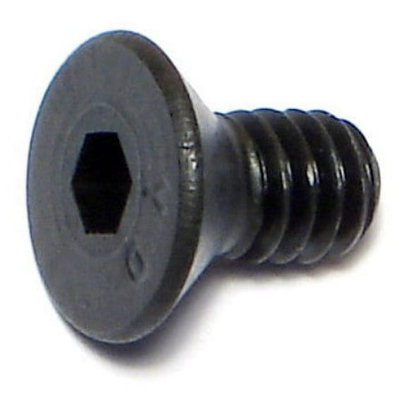 1/4"-20 x 1/2" Plain Steel Coarse Thread Flat Head Socket Cap Screws SCFS-108
