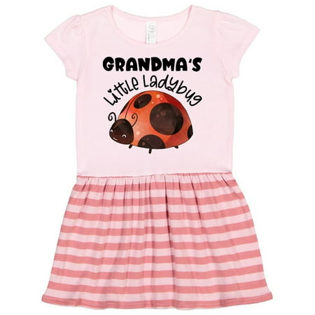 

Inktastic Grandma s Little Ladybug Gift Toddler Girl Dress