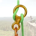 thumbnail image 2 of FLhrweasw Equipo Montañismo Al Aire Libre Con Anillo Descendente para Escalada Figura 8 Amarillo 4 Uds., 2 of 9