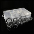 thumbnail image 2 of 40 Pcs/set Fishing Rod Guides Tip 8 Sizes Pole Repair Kit Line Rings Eyes Set Rings Stainless Steel, 2 of 5