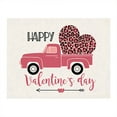 thumbnail image 1 of Iodue Napperon Nouvel Amour de la Saint-Valentin Napperon en Lin Impression Numérique Napperons Isolés Napperon Occidental Nappe, 1 of 3