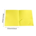 Yaiewey Folders with Pockets,2 Pockets Poly Folder Portfolio Document