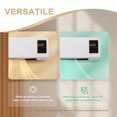 thumbnail image 4 of Oliegs Heated Blanket Heating Machine Mini Wall Mounted Heating Ventilation Fan Portable Intelligent Heating Machine Heater Combination With Digital Display Screen And Remote Control Chocolate, 4 of 4