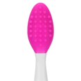thumbnail image 4 of Brosse nettoyante pour le nez en silicone souple, nettoyage en profondeur, double face, exfoliante, pour les lèvres, rose rouge, 4 of 4