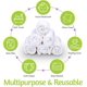 thumbnail image 3 of Muslin Burp Cloths - Burp Clothes For Baby Girl/boy, Organic Baby Clothes Burping Cloths For Babies - 6 Layers Absorbance, Baby Burp Cloth (4 Pack (10, 3 of 5