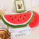 thumbnail image 1 of Cojín de sandía con forma de fruta, muñeco de peluche, regalo de cumpleaños creativo, diseño único de melón, rango de edad versátil, 1 of 6