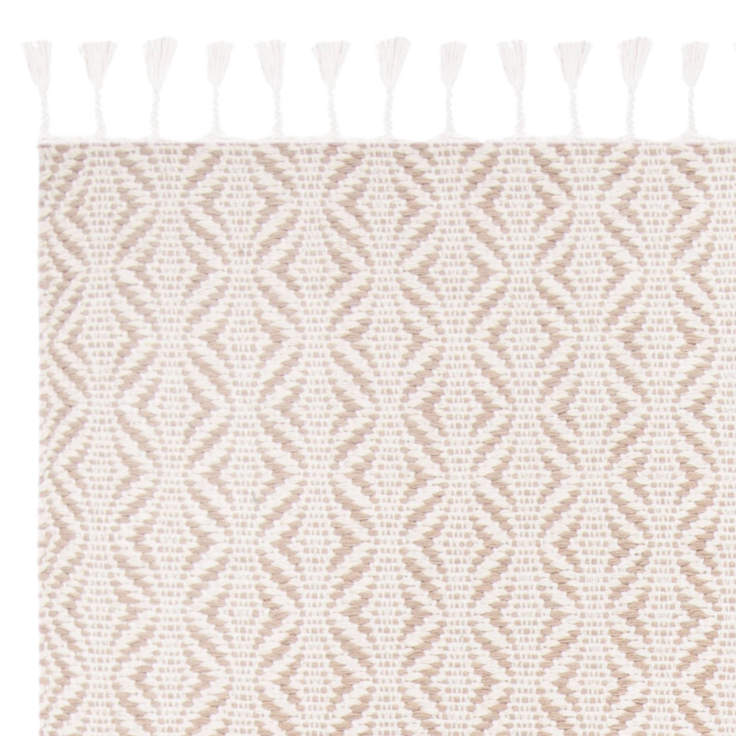 SAFAVIEH Natura Mesa Geometric Striped Area Rug, Beige, 9' x 12'