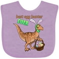 thumbnail image 3 of Inktastic Best Egg Hunter Ever Easter Dinosaur Boys or Girls Baby Bib, 3 of 4