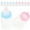 Clear, variant on Nestingho 12pcs Cartoon Mini Feeding Bottles Set, Transparent Nursing Bottles for Baby Feeding and Travel Convenience