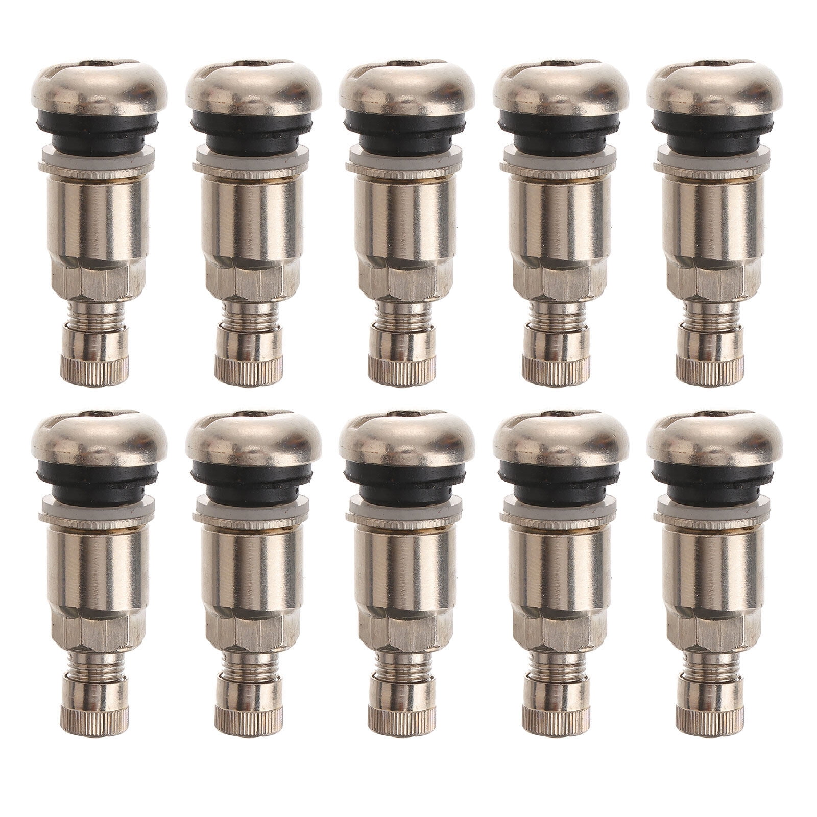 10pcs Boltin Tire Valves Stems Stainless Steel Tubeless Wheel Tyre