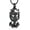 Black, variant on Cow Cremation Urn Necklace Ashes Jewelry Stainless Steel Cremation Necklaces Memorial Keepsake Jewelry