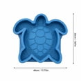 thumbnail image 2 of Resin Craft Silicone Molds, Silicone Molds for Epoxy Resin, Resin Tray Mold, Silicone Molds for Resin Crafts, Reusable Ocean Themed Turtle Silicone Mold for Nautical Garden Yard, 2 of 6