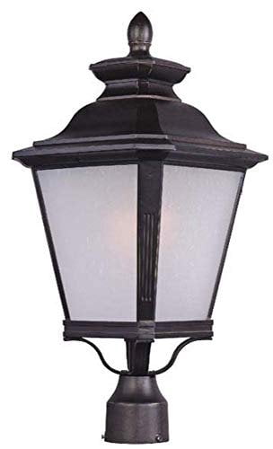 Maxim Knoxville One Light 19-Inch Outdoor Post Light - Bronze - 1120FSBZ