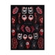 thumbnail image 2 of Pegatinas para uñas con diseño de calavera y labios rojos en relieve de Halloween con diseño de títeres de terror en 5D, 2 of 5