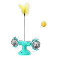 thumbnail image 1 of Juguete giratorio YONGSHENG bola rodante de plumas de gato con hierba gatera azul, 1 of 5