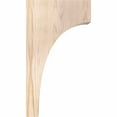thumbnail image 3 of 5 1/2"W x 10"D x 18"H Huntington Smooth Corbel, Douglas Fir, 3 of 9