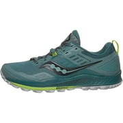 Saucony Men's Peregrine 10 Trail Running Shoe, Steel, 14 D(M) US