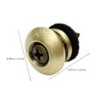 thumbnail image 2 of WRISTBIQUE 2-Pack Iron Guitar Strap Button Locks with Smooth Rounded Design for Acoustic and Electric Guitars, 2 of 8