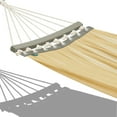 thumbnail image 6 of Duck Covers Weekend 82 Inch Mesh One-Person Travel Hammock, Straw, 6 of 9