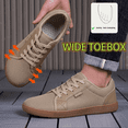 thumbnail image 3 of Men's Wide Fit Casual Sports Shoes Breathable Mesh Low-Top Running Sneakers Lightweight Cushioned Walking Shoes Comfortable for Wide Feet, 3 of 7