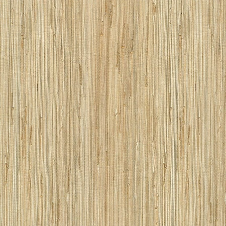 Kenneth James Daria Neutral Grasscloth Wallpaper