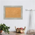 thumbnail image 5 of Amanti Art Natural Cork Board Framed Dove Greywash Narrow Bulletin Board 22 in. x 16 in., 5 of 8