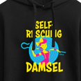 thumbnail image 3 of Toy Story - Self Rescuing Damsel - Juniors Cropped Pullover Hoodie, 3 of 5