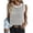 White #031, variant on Women's Striped Knit Sweater Vest Crew Neck Sleeveless Side Split Loose Fit Casual Layering Spring Fall Office Daily Tops 2026, L