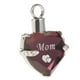 thumbnail image 1 of Joyería de Colgante de Ceniza Conmemorativa de Recuerdo de Cremación de Cristal Púrpura - Mom Sunnimix Colgante de cremación, 1 of 8