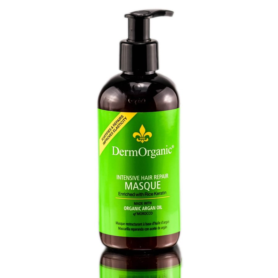 DermOrganic Intensive Hair Repair Masque with Argan Oil (Size : 8 oz)