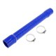 thumbnail image 1 of Ofertas Únicas 1 Juego de Manguera de Silicona Azul de 38mm/1.5" ID 400mm/15.75" Longitud 0 Grados con Abrazaderas Manguera de Refrigerante Universal, 1 of 1