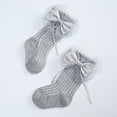 thumbnail image 6 of Baby Bow Socks Toddlers Boys Girls Children Kids Socks Toddler Shoes Socks Socks Floor Socks Baby Socks with Grips Socks for Baby Girls 6-12 Months, 6 of 6