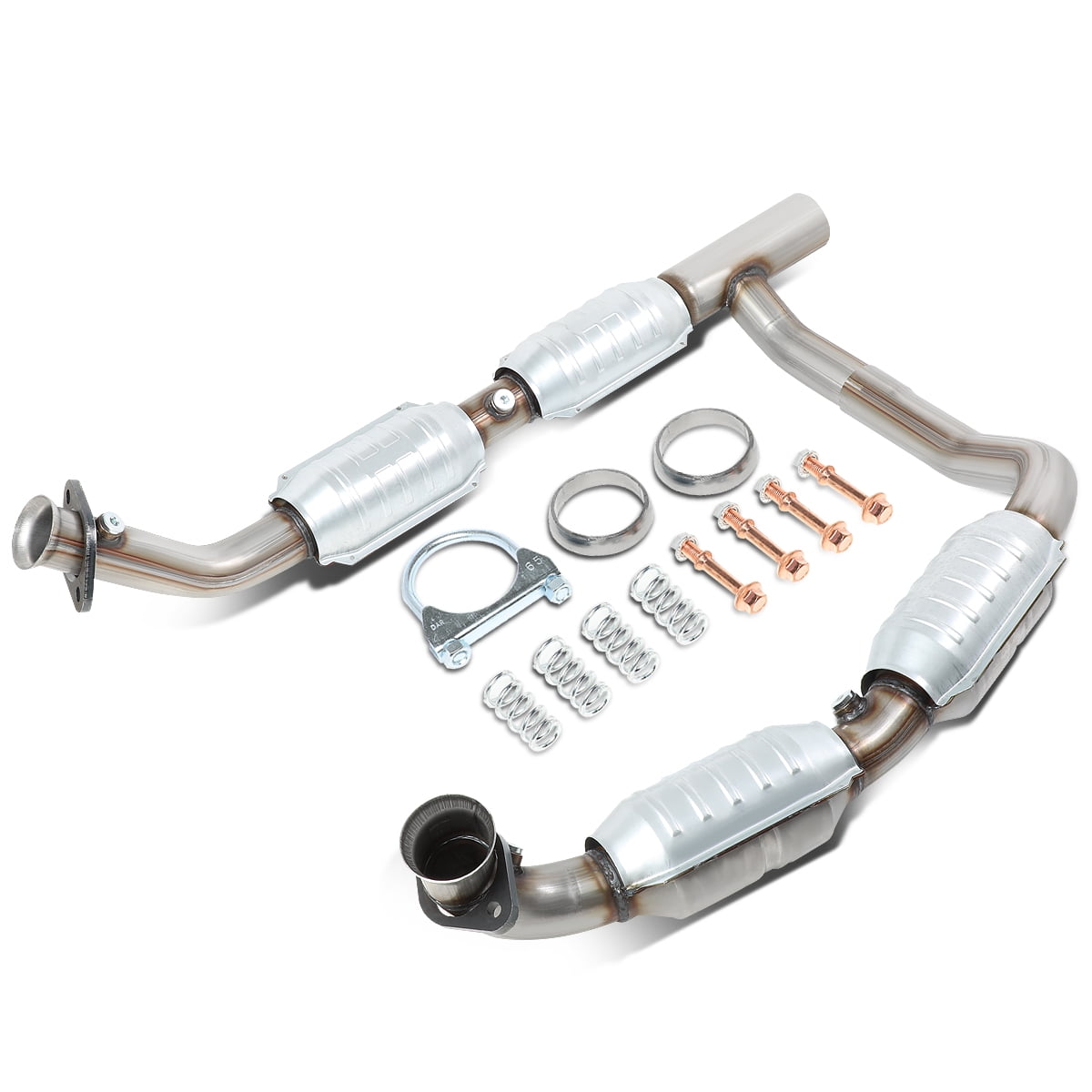 Dna Motoring Oem Conv 024 For 05 To 09 Ford E150 E250 50 Super Duty 5 4l Oe Style Catalytic Converter Exhaust Y Pipe 06 07 08 Walmart Com Walmart Com