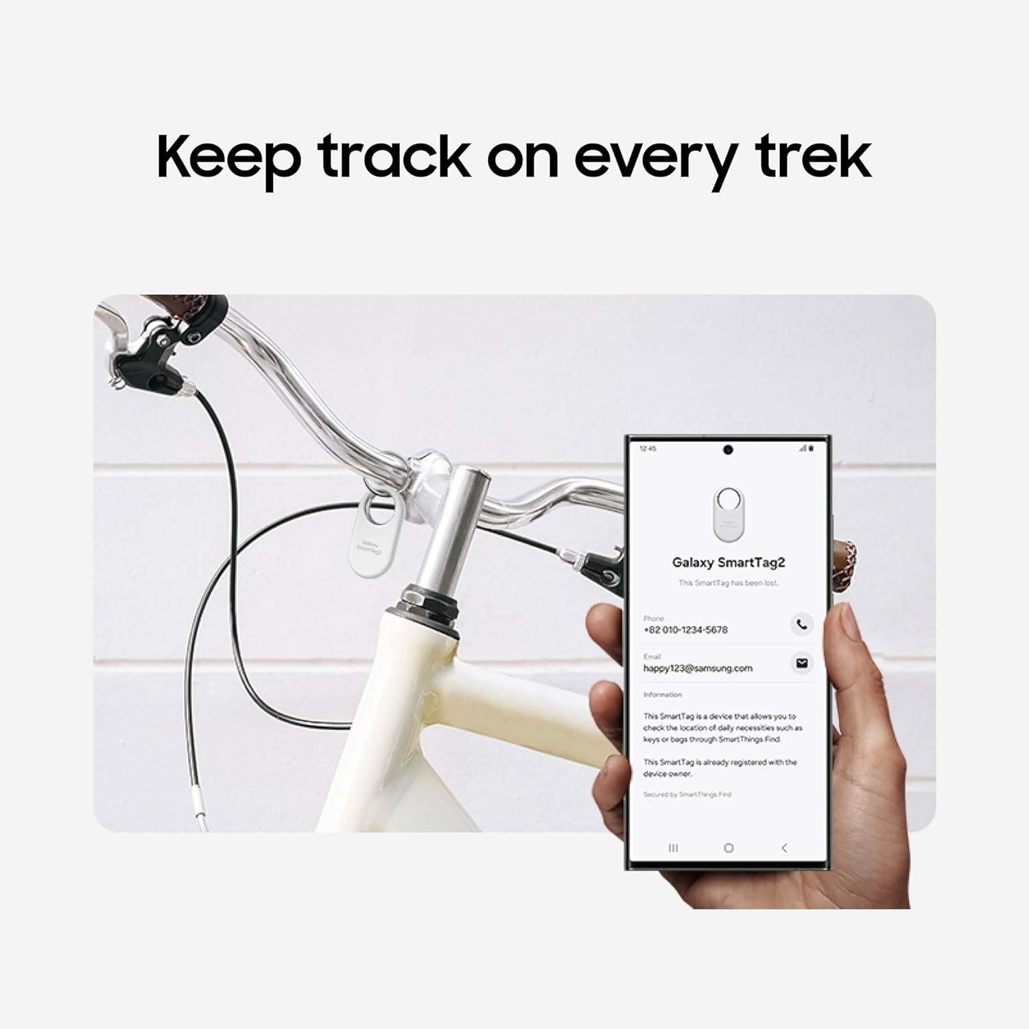 Samsung Galaxy SmartTag2 Bluetooth Tracker, 4-Pack photo 4