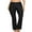 Black, variant on BeautyIn Workout Leggings for Women Bootcut Yoga Pants with Pockets Sports Pants