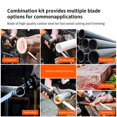 thumbnail image 3 of MesaSe Jigsaw Blade Set 52 -Piece T-Shank Jigsaw Blades Bayonet Reciprocating Sabre Saw Blades, 3 of 10
