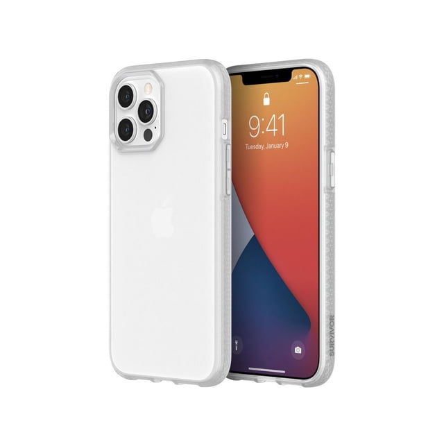 Griffin Funda Survivor Clear compatible iPhone 12 Pro Max Griffin Survivor Clear