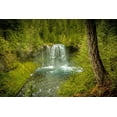 thumbnail image 2 of Jaynes Gallery 18x13 Gold Ornate Wood Framed with Double Matting Museum Art Print Titled - Oregon-McKenzie River Koosah Falls landscape, 2 of 4
