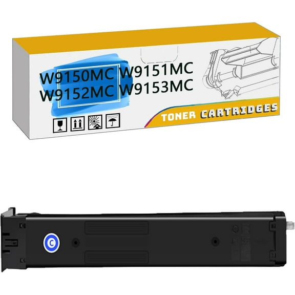 W9150MC W9151MC W9152MC W9153MC Toner Cartridges Compatible for HP MFPE78635DN E78625DN E78630DN Printers, High Yield 29,000 Pages