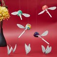 thumbnail image 4 of 70 pares de dijes de alas de libélula, dijes de alas de mariposa artificiales, dijes de pendientes de ala artesanales para pendientes de mujer, joyería colgante, 4 of 8