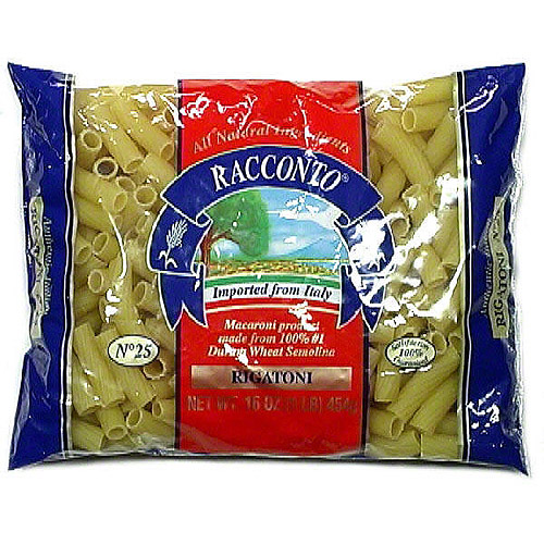 Racconto Rigatoni Pasta, 16 oz (Pack of 20)