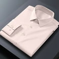 thumbnail image 5 of YLSDY Dress Shirts for Men Casual Formal Wrinkle-Free Untucked Shirt Vacation Wedding Long Sleeve Button Down Dress Clothes Beige M, 5 of 5
