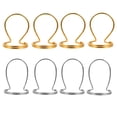 thumbnail image 1 of 8Pcs Metal Guitar Thumb Picks Silver Color Ultra Thin and Durable for Comfortable Playing, 1 of 8