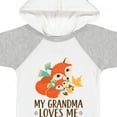 thumbnail image 4 of Inktastic Grandma Loves Me Woodland Fox Boys or Girls Baby Bodysuit, 4 of 5