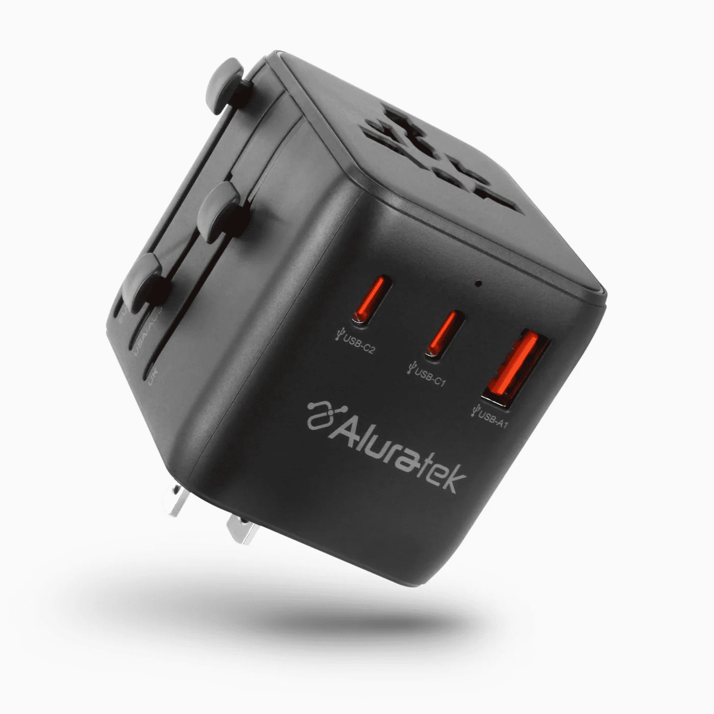 Adaptateur de voyage universel 20W Aluratek